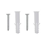 vidaXL Nástenné zrkadlá 2 ks 60 cm okrúhle sklenené – Obrázok 5