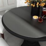 vidaXL Chránič na stôl, matný Ø 80 cm, 1,6 mm, PVC