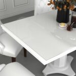 vidaXL Chránič na stôl priehľadný 180x90 cm 1,6 mm PVC
