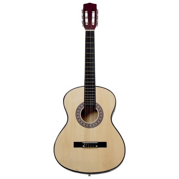 VXL8719883885223_g_en_hd_1.jpg vidaXL Klasická gitara pre začiatočníkov 4/4 39" lipové drevo – Obrázok 2