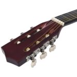 vidaXL Klasická gitara pre začiatočníkov 4/4 39" lipové drevo – Obrázok 4