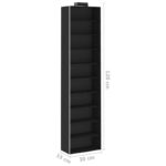 vidaXL Závesné skrinky na oblečenie s 10 poličkami 2 ks látkové – Obrázok 9