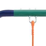 vidaXL Súprava hojdačiek s 3 sedadlami oceľová – Obrázok 5