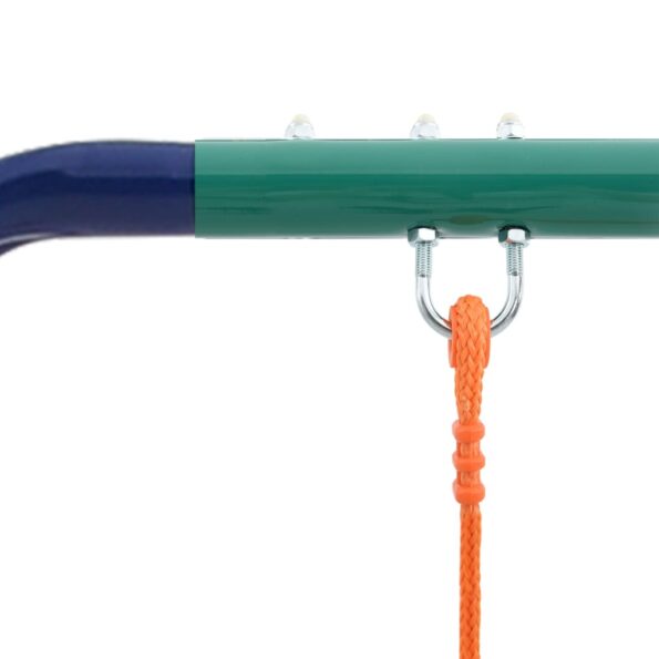 vidaXL Súprava hojdačiek s 3 sedadlami oceľová – Obrázok 5