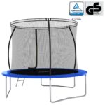 vidaXL Trampolína okrúhla 305x76 cm 150 kg – Obrázok 4