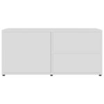vidaXL TV skrinka, biela 80x34x36 cm, drevotrieska – Obrázok 7