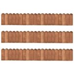 vidaXL Trávnikové lemy 3ks 120 cm impregnované borovicové drevo