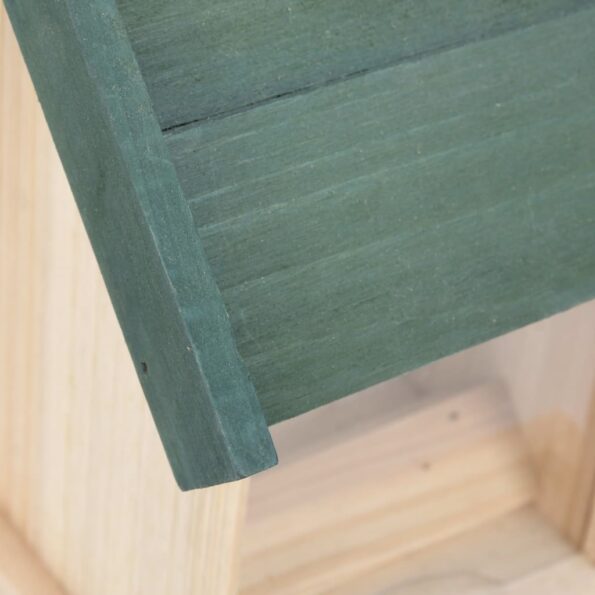 vidaXL Krmítka pre vtáky 4 ks jedľové drevo – Obrázok 3