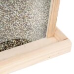 vidaXL Krmítka pre vtáky 4 ks jedľové drevo – Obrázok 4