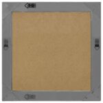 vidaXL Nástenné zrkadlo, barokový štýl 60x60 cm čierne – Obrázok 3