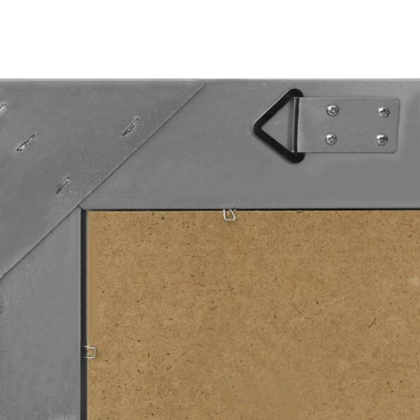 vidaXL Nástenné zrkadlo, barokový štýl 60x60 cm čierne – Obrázok 5