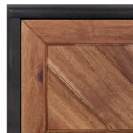 vidaXL Konferenčný stolík 90x50x40 cm, akáciový masív a MDF – Obrázok 6