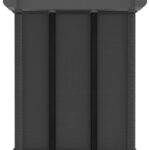 vidaXL Polica s dizajnom 6 kociek sivá 103x30x72,5 cm látka – Obrázok 6