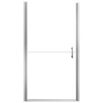 vidaXL Sprchové dvere tvrdené sklo 100x178 cm – Obrázok 3