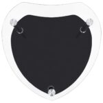 vidaXL Stolík, 2 poličky, priehľadný a čierny 38x38x50cm, tvrdené sklo – Obrázok 5