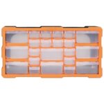 vidaXL Organizér s 22 zásuvkami 49x16x25,5 cm – Obrázok 4
