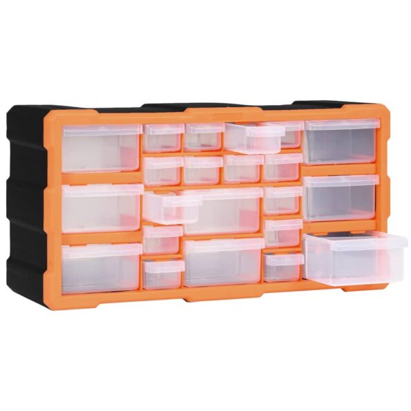 vidaXL Organizér s 22 zásuvkami 49x16x25,5 cm – Obrázok 7