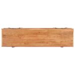 vidaXL TV skrinka 160x40x50 cm, akáciový masív – Obrázok 3