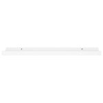 vidaXL Poličky na zarámované obrázky 2 ks biele 60x9x3 cm MDF – Obrázok 4