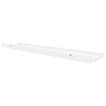 vidaXL Poličky na zarámované obrázky 2 ks biele 60x9x3 cm MDF – Obrázok 6