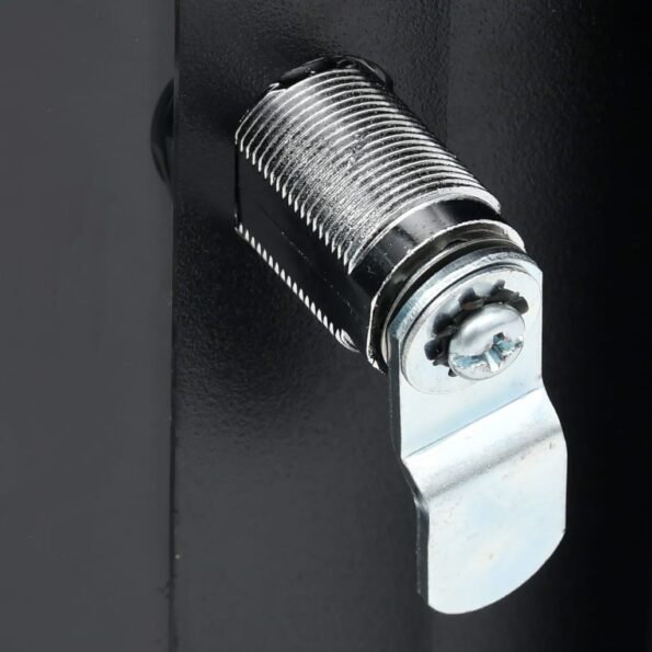 vidaXL 12U Nástenná serverová skriňa 19" 600x600x640 mm IP20 – Obrázok 2