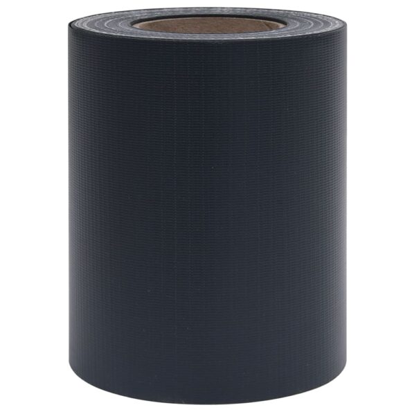 vidaXL Záhradná tieniaca fólia, PVC 35x0,19 m, matná tmavosivá – Obrázok 5