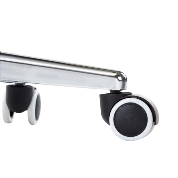 vidaXL Jedálenské stoličky 6 ks, svetlosivé, látka – Obrázok 9