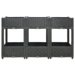 vidaXL Vyvýšený záhon 120x40x71 cm polypropylén – Obrázok 2