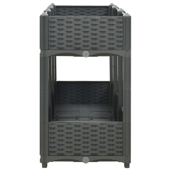 vidaXL Vyvýšený záhon 120x40x71 cm polypropylén – Obrázok 4