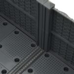 vidaXL Vyvýšený záhon 80x80x38 cm polypropylén – Obrázok 4