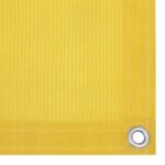 vidaXL Balkónová markíza, žltá 120x400 cm, HDPE – Obrázok 3