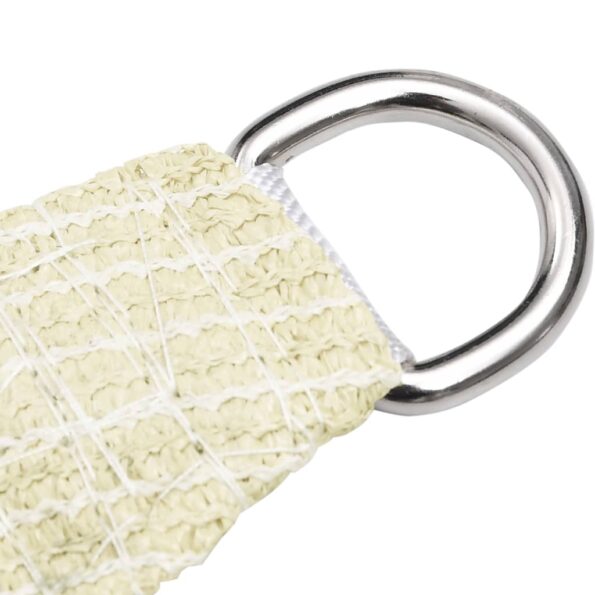 vidaXL Tieniaca plachta 160 g/m² krémová 3/4x3 m HDPE – Obrázok 4