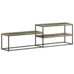 vidaXL TV skrinka 180x30x50 cm recyklovaný masív – Obrázok 11