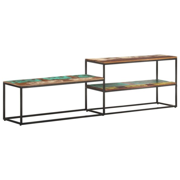 vidaXL TV skrinka 180x30x50 cm recyklovaný masív – Obrázok 10