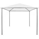 vidaXL Altánok 3x3x2,9 m, biely 180 g/m² – Obrázok 2