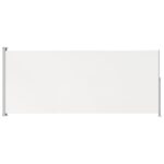 vidaXL Zaťahovacia bočná markíza na terasu 180x500 cm, krémová – Obrázok 2