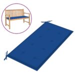 vidaXL Podložka na záhradnú lavičku 100x50x3 cm, oxfordská látka – Obrázok 2