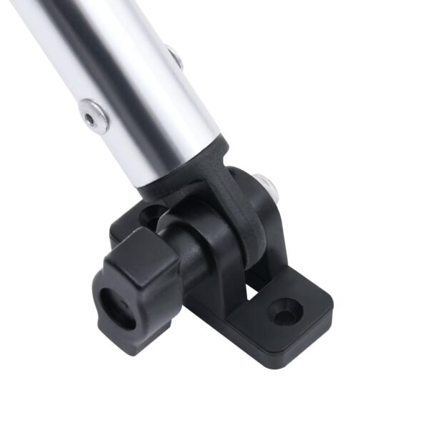 vidaXL Strieška Bimini s 2 oblúkmi antracitová 150x120x110 cm – Obrázok 9