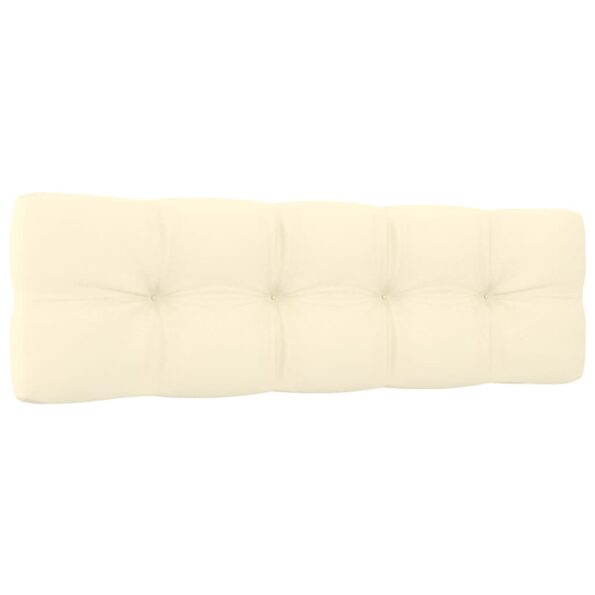 vidaXL Podložky na paletový nábytok 5 ks, krémové, látka – Obrázok 12