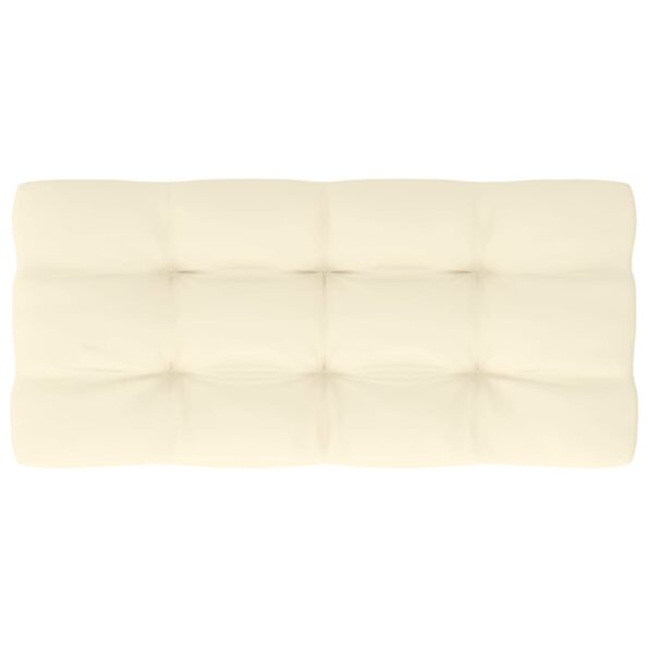 vidaXL Podložky na paletový nábytok 5 ks, krémové, látka – Obrázok 9