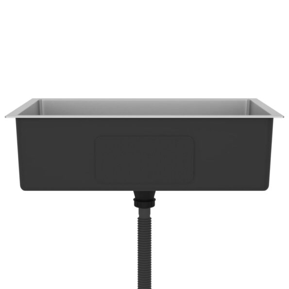 vidaXL Ručne vyrobený kuchynský drez, nehrdzavejúca oceľ – Obrázok 5