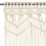 vidaXL Záclona macrame 140x240 cm bavlna – Obrázok 3