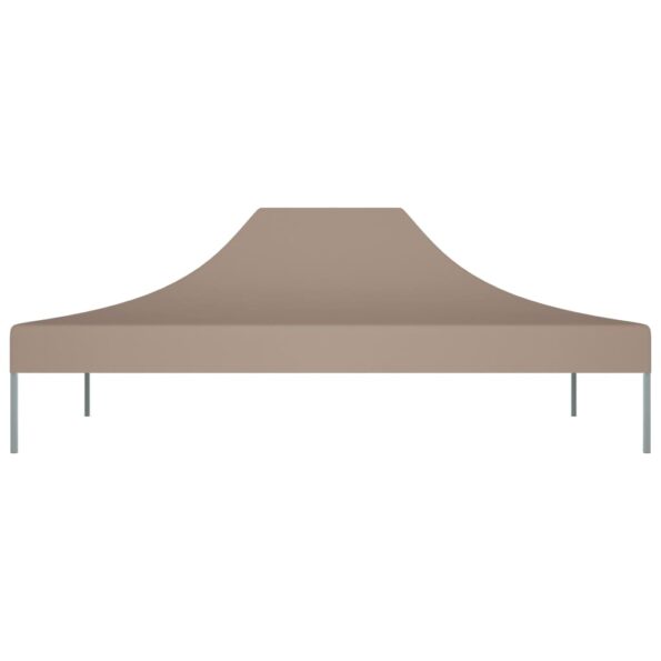 VXL8720286189931_g_en_hd_2.jpg vidaXL Strecha na párty stan 4x3 m, sivohnedá 270 g/m² – Obrázok 3