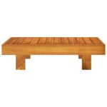 vidaXL 8-dielna záhradná sedacia súprava s tmavosivými podložkami akáciové drevo – Obrázok 12