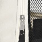 vidaXL Skladacia ohrádka pre psa s prenosnou taškou ružová 145x145x61 cm – Obrázok 3