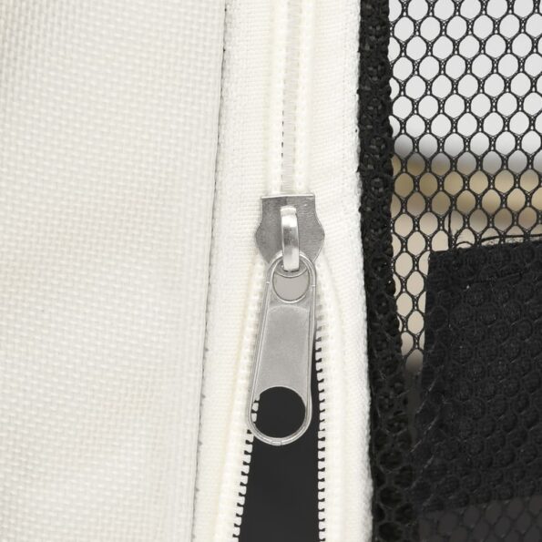 vidaXL Skladacia ohrádka pre psa s prenosnou taškou ružová 145x145x61 cm – Obrázok 3