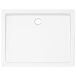 vidaXL Obdĺžniková sprchová vanička z ABS 70x90 cm – Obrázok 4