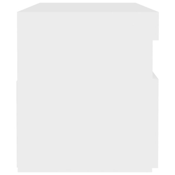 vidaXL TV skrinky s LED svetlami biele 60x35x40 cm – Obrázok 12