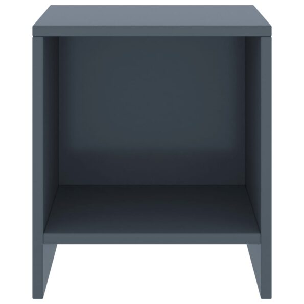 vidaXL Nočný stolík bledosivý 35x30x40 cm borovicový masív – Obrázok 2