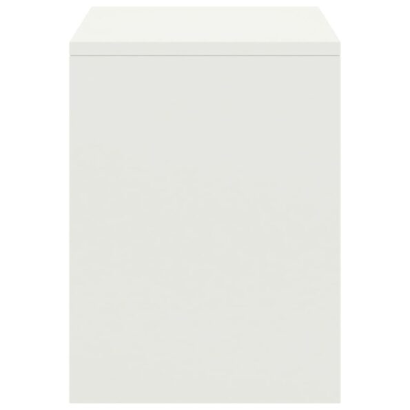 vidaXL Nočné stolíky 2 ks biele 35x30x40 cm borovicový masív – Obrázok 4